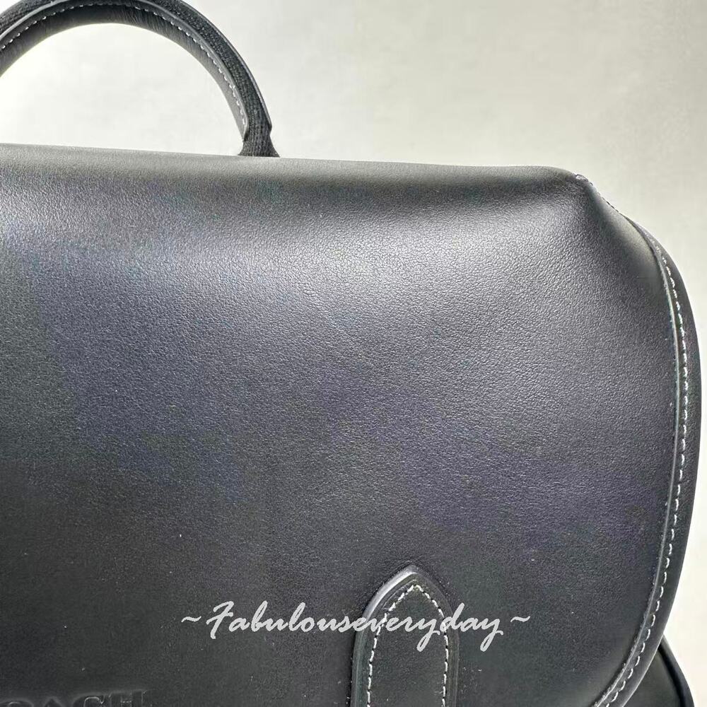 Coach Men's Hitch Backpack With Patchwork In Deni… - image 2